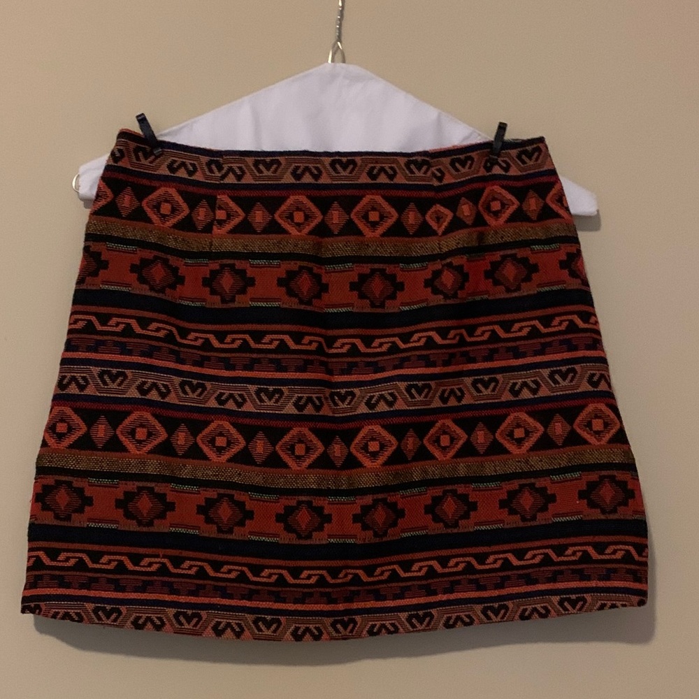 Forever 21 Exclusive Aztec Print Skirt